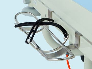 Support pour bouteille d'oxygène horizontal 2