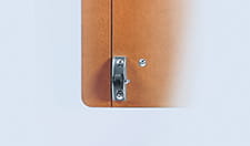 Stootwiel, verticaal