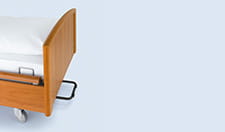 Wandafstandsbeugel aan hoofdeinde