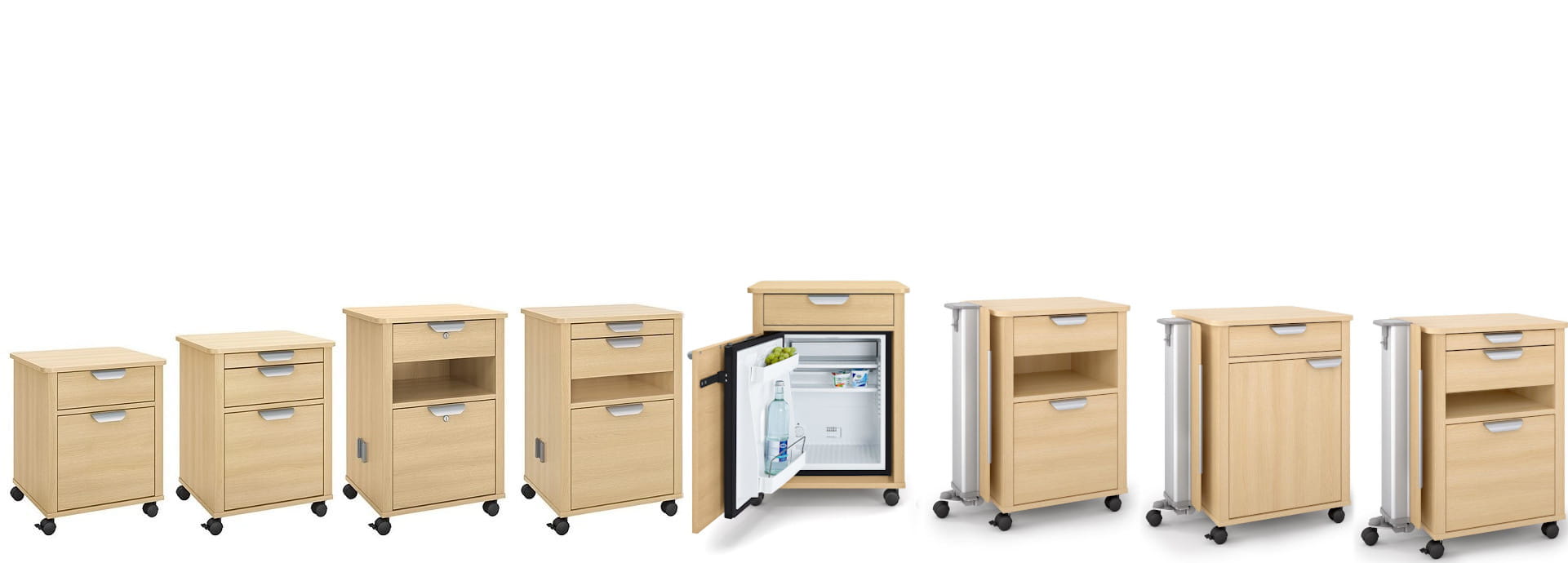 De nombreuses configurations sont disponibles sur les chevets vitalia. Ce sont des meubles multifonctionnels qui simplifient.