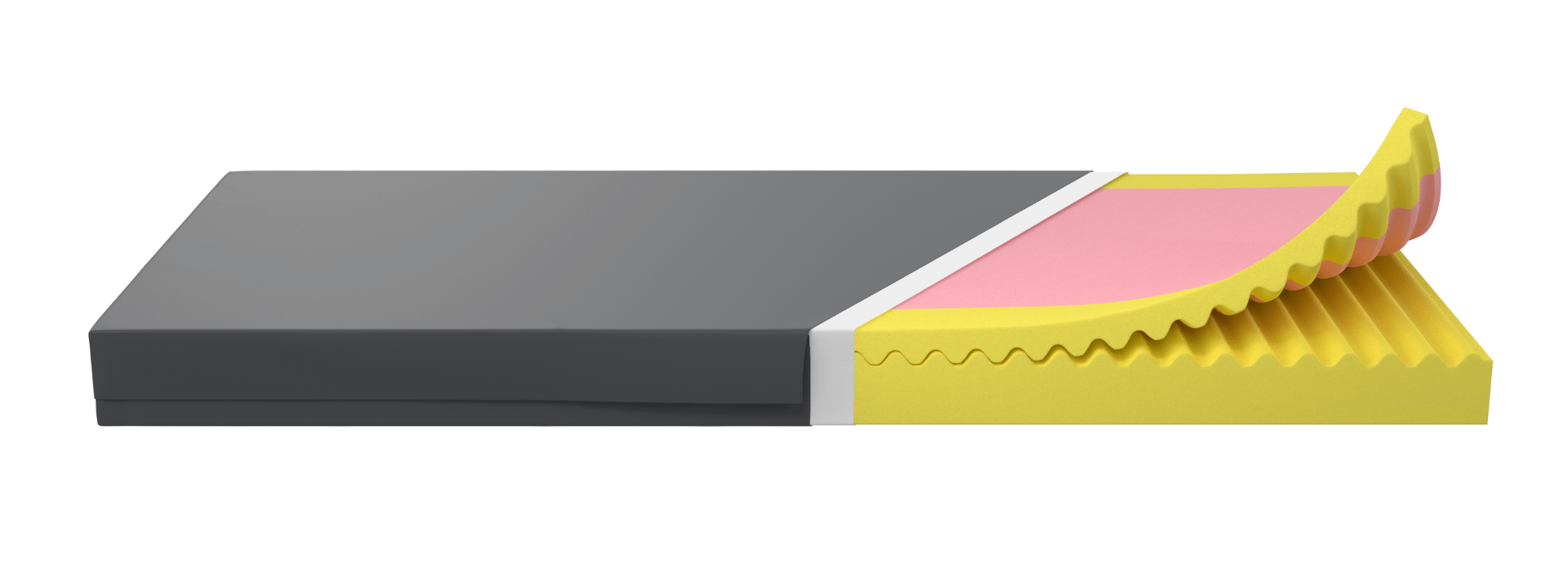 MediMatt 30 - Modern passief matras met twee lagen voor hoog comfort.