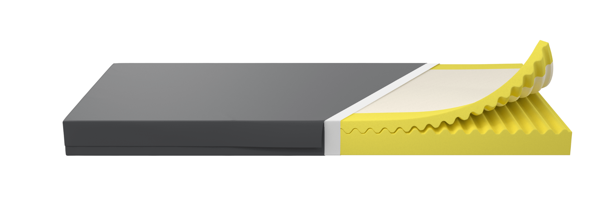 ViscoMatt 10 - Hoogwaardige passieve tweelaagse matras 